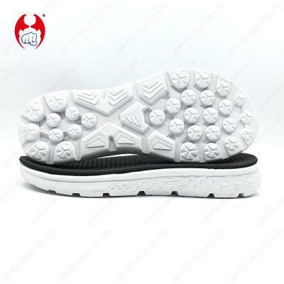 China Unique custom made sandals/mens slippers etc sole. beach sandals unique high elastic soft soles with low price make EVA shape for sale