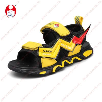 China Other Summer Wholesale Kids Sandals Cartoon Beach Elastic Outdoor High EVA Kids Sandals for sale