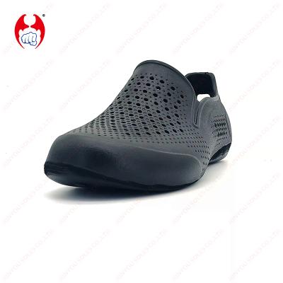 China Comfort Shoe Upper Memory Foam Indoor Outdoor EVA Upper For Casual Shoes Croc Easygoing Sandals Men Shoes Lightweight Custom Logo Upper for sale