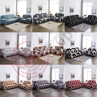 China Elastic Europe Style Fashion 1 Seat 2 Seaters Printed Fabric Sit Sofa Cover Slipcover Couch Cover Elastic for sale