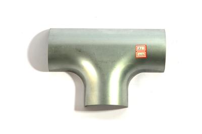 China Ductwork Hardware Stamping Half Pressed Tee for Ventilation for sale