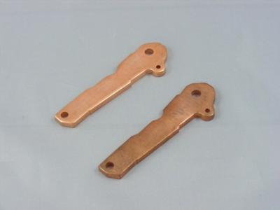 China molding / pressing bronze / brass machined parts for switch assembling for sale