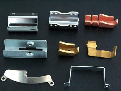 China Auto anodized zinc plating aluminum stamping parts , customized metal parts for sale