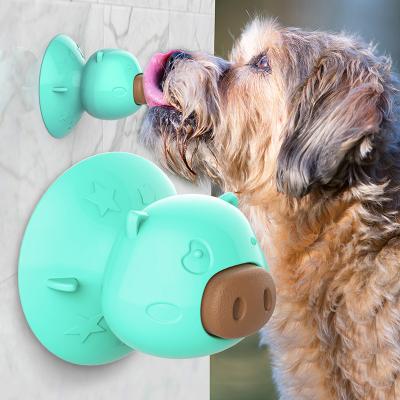 China Stored Sensitive Chew Toy Squeaky Appearance Dog Doll Suction Cup Resistant Cartoon Bite Toys for sale