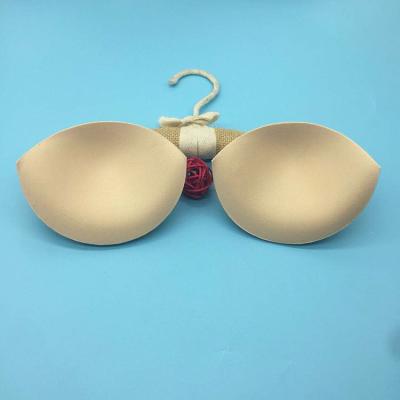 China Best Selling Adjustable Products Bra Cup Women Swimwear Insert Half Molded Bra Cup for sale