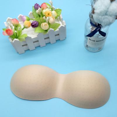 China Sponge with inserts polyester fabric new products ladies underwear bra foam adjustable sports wear bra cups for underwear for sale