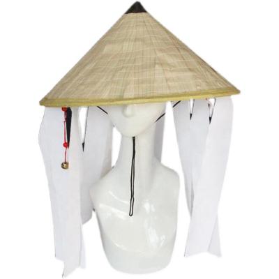 China Aidouty Xiao Organization Bamboo Hat Itachi Uchiha Didara Payne Straw Hat With Bell Wig Fire Shadow Anime Simple Peripheral for sale