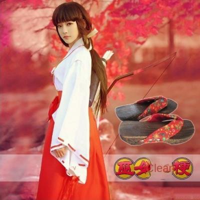 China Over 6 Years Aidouty Inuyasha Anime Night Moonlight Cos Clothes Japanese Anime Kimono Game Costume Anime Full Set for sale