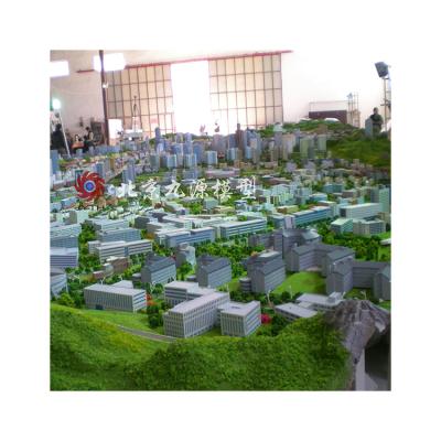 China Customized require area building hi-tech building model hot manufacturer price architecture 3d scale planning sand table model for sale