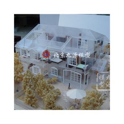 China Customized Exact Factory Price New Design Wholesale Custom Villa 3D Miniature House Model for sale