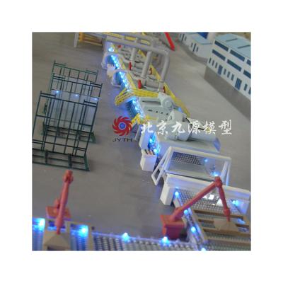 China Customized Require China Manufacturer Factory Price New Big Cutsom Glass Sand Table Industrial Model for sale