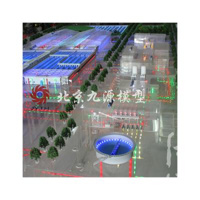 China Customized Require Manufacturer Price Materials 3d Taicang Acrylic Water Treatment Plant Modeling for sale