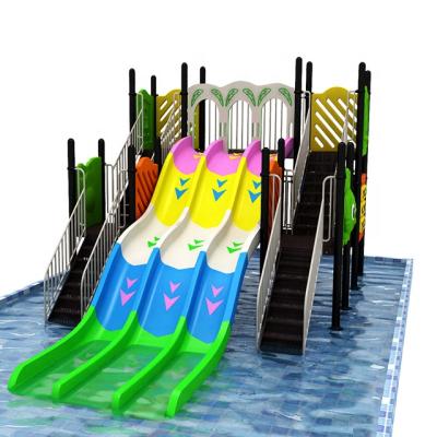 China Plastic Water Slides Price Pool Theme Park for sale