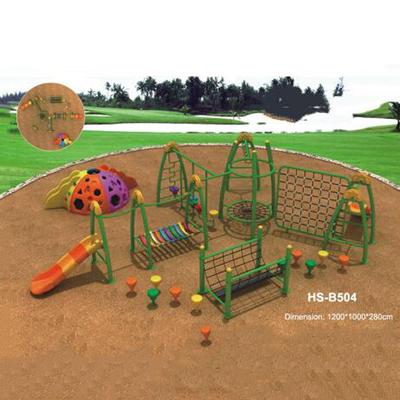 China Outdoor Stainless Steel Kids Fitness Exercise Playground Climbing Frames Climbing Wall For Kids for sale