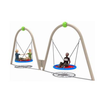 China Factory Price Modern Outdoor Parent Child Swing Set for sale