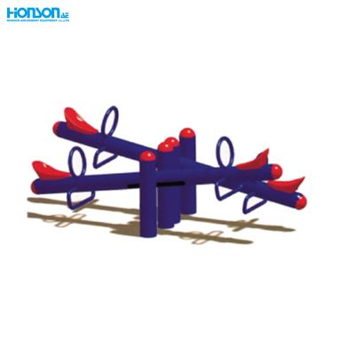 China Outdoor Metal Kids Outdoor Playground Spring Seesaw For Sale for sale