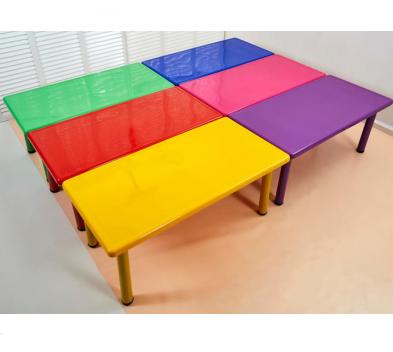 China Modern children's tables and chairs are cheap colorful for kindergarten for sale