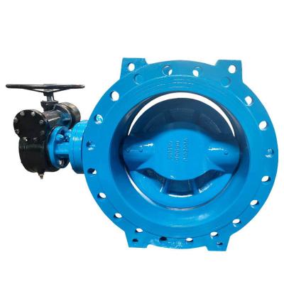 China Double Eccentric Ductile Type General Iron Flange Butterfly Valve for sale