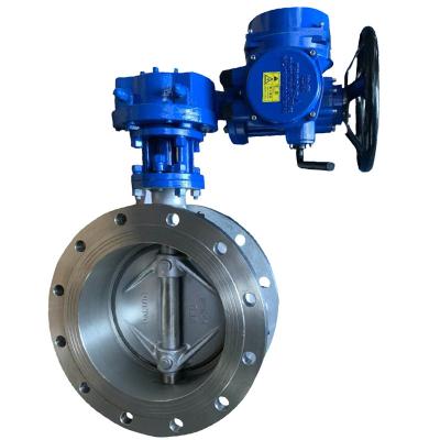 China General Metal Seated Eccentric Stainless Steel Butterfly Valve for sale