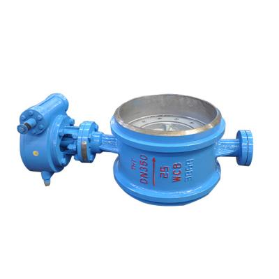 China General Welded Connection Welding Ends Butterfly Valve for sale