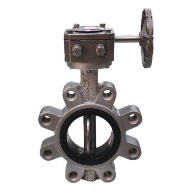 China General Stainless Steel EPDM Jacketed Water Lug Butterfly Valve for sale