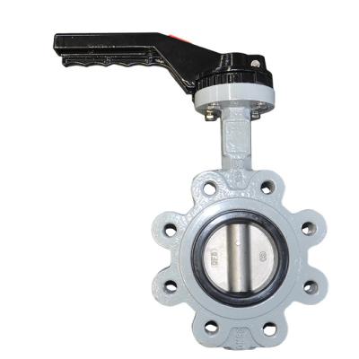 China General Ductile Iron Non Pin Hook Type Butterfly Valve for sale