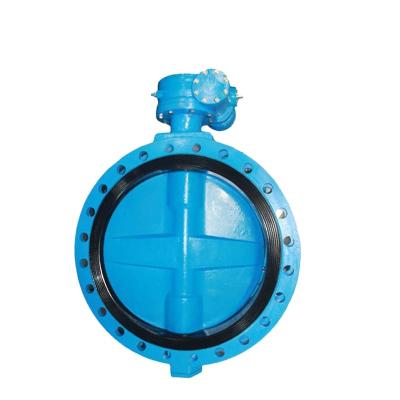 China General pn25 U shape soft seated butterfly valve for sale