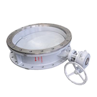 China General Manual Metallurgy Exhaust Duct Damper Butterfly Valve for sale