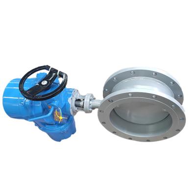 China General Flange Vent Electric Butterfly Valve for sale