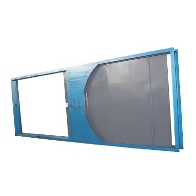 China General Large Size 2600x3050 Carbon Steel Stainless Steel Smoke Door Slide Door Factory for sale