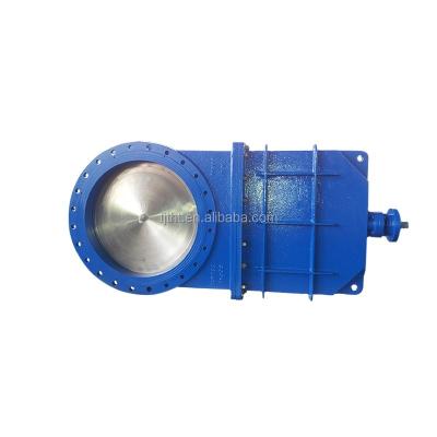 China Carbon Steel General Flange Size dn1800 Big Knife Gate Valve With Price List for sale