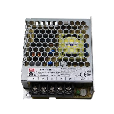 China Original Meanwell LRS-35-24 35W 24V 1.5A SMPS Power Supply For LED Strips LRS-35-24 for sale