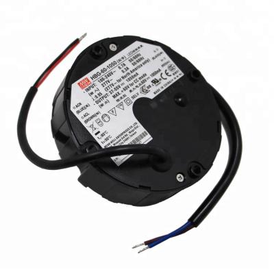 China Meanwell HBG-60-2100 Constant Current LED 60W 2100mA Round Driver For High Bay Light Led Power Supply Driver HBG-60-2100 for sale