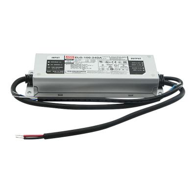 China ELG-100-24Da 96W 24V 100W 24V Smps Constant Voltage Constant Voltage Class 2 Medium Well Power Supplies 100 Watt Dali Dimming Led ELG-100-24DA for sale