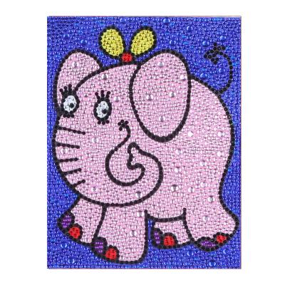 China Modern Custom Resin DIY Diamond Art Animal Painting DZ161 Elephant for sale