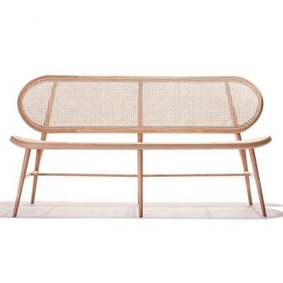 China Simple sofa designs Japanese simple rattan sofa designs minimalist Nordic garden style balcony leisure sofas for sale