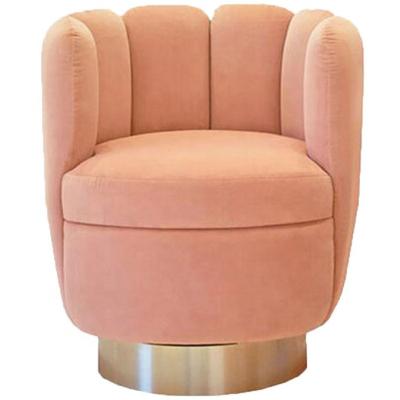 China (Other)New Hotel Velvet Adjustable Luxury Modern Wedding Small Sofa Chairs Pink Finger Chair Sofa for sale