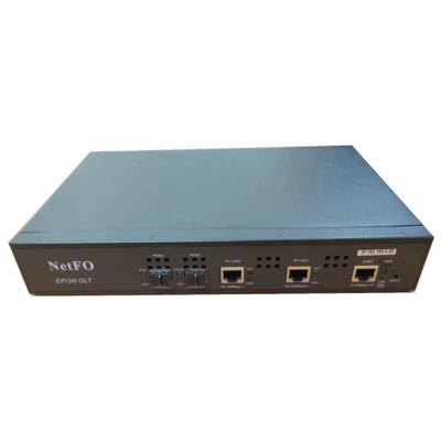 China FTTH FTTB FTTX mini EPON OLT 2 optical network terminals with PON ports are compatible with EPON ONT ONU such as Huawei ZTE FiberHome and Nokia for sale