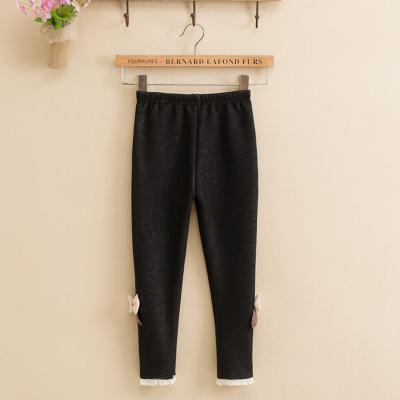 China New Breathable Fashion 2021 Wholesale Eco-friendly Soft Cotton Toddler Girls Winter Babies Leggings Pants For 2-8 Years for sale