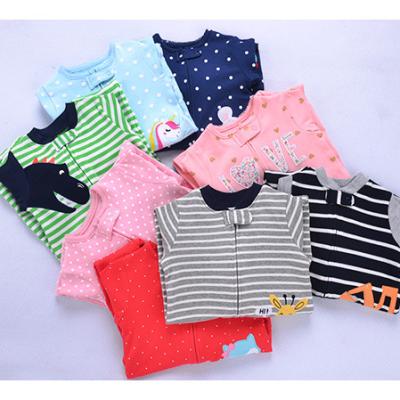 China Regular Factory Breathable Baby Romper Long Sleeve Summer Autumn Romper Newborn 2021 Embroidered New Baby Rompers Cute Baby for sale