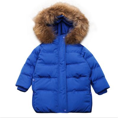 China Sustainably Hot Sale Winter Kids Toddler Packable Duck Super Warm Cotton Jackets For Babies Boys for sale