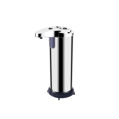 China Double Auto Soap Dispenser Touchless Infrared Automatic Stainless Steel Smart Soap Dispenser For Bathroom for sale