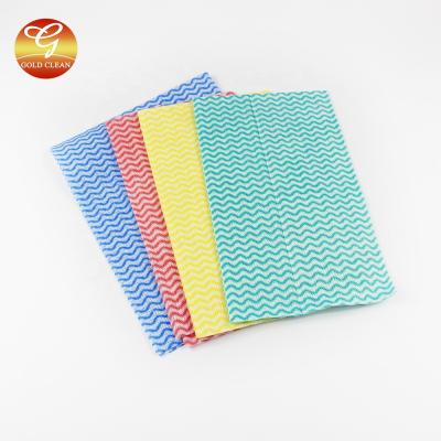 China Sustainable Nonwoven Spunlace Disposable Wipes Cleaning Sponge Cloth for sale