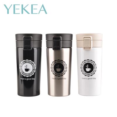 China Best Applicable Hot Water Quality Stainless Steel Water Bottle Disposable Classic Fitted Coffee Mugs With Straw With Lid for sale