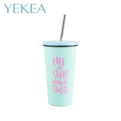 China 2019 Stocked More Worthy Of Buying 500ml Double Stainless Steel Mug For Couples for sale