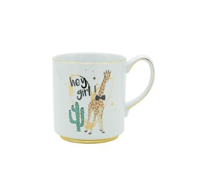 China Wholesale Promotion 13oz Yekea Viable New Design Products Coffee Tea Ceramic Mug for sale