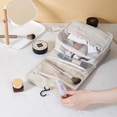 China Fashion Pouch Makeup Bag Handmade Wholesale Personal Care Organizer Custom Pouch Roll Up Cosmetic Bags for sale