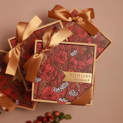 China Recyclable Wedding Favor Candy Packing Box Chocolate Box Candy Box for sale