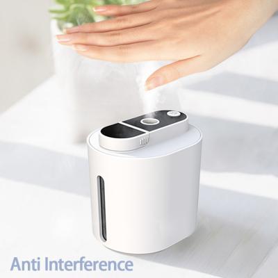 China YONGTU Mini Portable Touchless Alcohol Sprayer Alcohol Dispenser Refillable Automatic Alcohol Hand Sanitizer Spray Dispenser For Washroom for sale