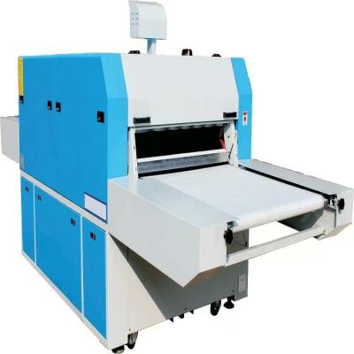 China Garment Shops CRETO-SH-900 Heat Press Woven Knitted Fabrics Melting Roller Gluing Machine for sale